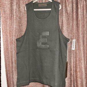 Fear Of God Essentials Drop2 SS23 Tank Top Women's Haze Blue NWT!!